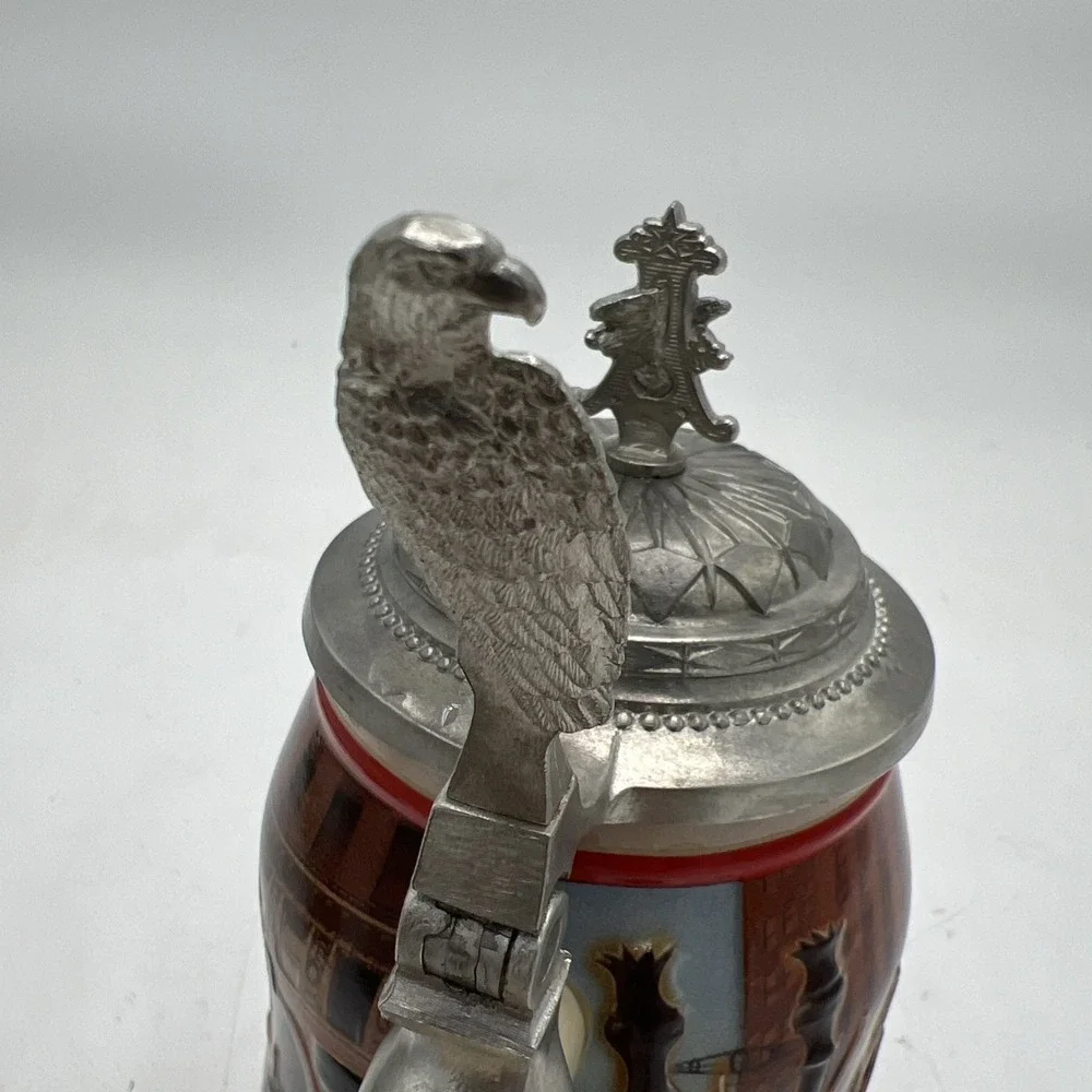 1999 Anheuser Busch Membership Stein Golden Age of Brewing CB10 Lid
